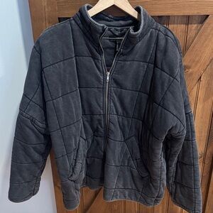 Women’s H&M Quilted Gray Jacket